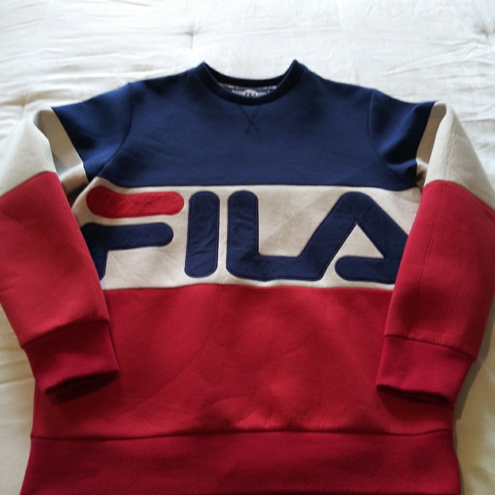 FILA Sweatshirt with Color Blocking